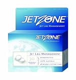 JetZone Jet Lag Remedy- Homeopathic, 30 Chewable Tablets  - 48 Hours Flying Time