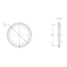 Dixon 16AMP-G250 Stainless Steel 304 Sanitary Fitting, Clamp End Cap, 2-1/2" Tube OD Range