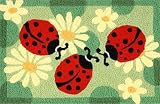 Jellybean Ladybugs Indoor Outdoor Rug