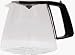 Braun KFK12FL 12 cup Coffeemaker Glass Carafe with lid, Grey