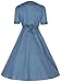 Lindy Bop Women's Ionia Vintage 1950's Rockabilly Pinup Flared Tea Dress