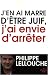 Livres : J'en ai marre d'être juif, j'ai envie d'arrêter