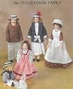 6PC 1/12TH Twenties Dolls House Family