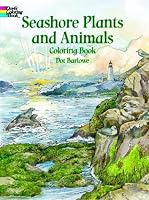 Seashore Plants and Animals Coloring Book