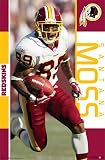 SANTANA MOSS POSTER WASHINGTON REDSKINS RC 1 AUTO 4061