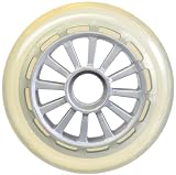 YAK Scooter Wheel Clear-Silver 100mm
