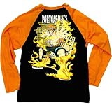 ワンピース◎パイレーツラグランロングTシャツ【エース】☆アニメキャラクターアパレル通販☆