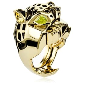 Beyond Rings Gold Big Tiger Ring