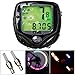 KevenAnna Multi Functional Bike Computer, Original Wireless Bike Speedometer,Bicycle Odometer Cycling With 2 Wheels Lights