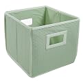 Fabric Folding Bin - Sage