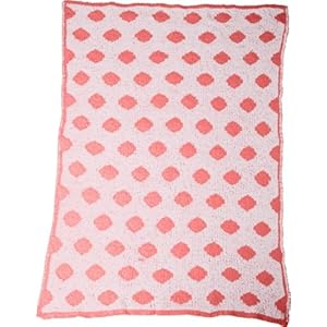 Crib Clouds cc2134 Chunky Chenille Polka Dot Baby Blanket