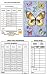Bridge Tallies - Purple Gold - (12 Pack) 2 & 3 Table Progessive