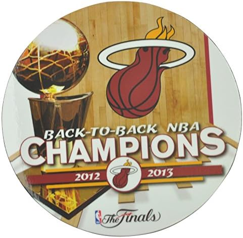 NBA Miami Heat Magnet Cut Back To Back Champions 2012 2013 The Finals Basketball