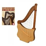 Lute Harp with Tuning Tool & Free Book