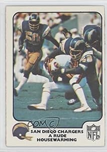 [Missing] San Diego Chargers (Football Card) 1977 Fleer Teams in Action #26