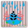 Digital Grey by Miguel Paredes 8"x8" Art Print Poster Latin