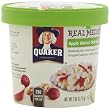 Quaker Real Medleys Apple Walnut Oatmeal +, (Pack of 12)