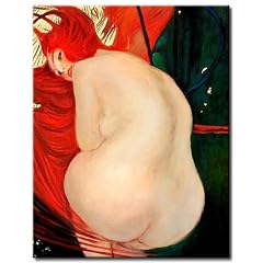 Bild auf LEINWAND + 1 teilig + Bilder Inspirationen Mensch Der Goldfish - Teil des Bildes + Wandbilder 277 +++ RIESEN BILDER AUSWAHL IN UNSEREM HAENDLERSHOP +++