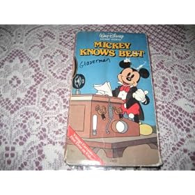 Mickey Knows Best [VHS]