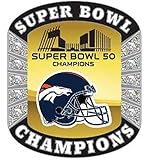 Denver Broncos 2016 Super Bowl L (50) Champions Ring Pin