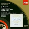 Poulenc: Concert champetre, Concerto for two pianos, Organ Concerto (Great Recordings of the Century)