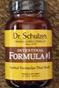 NEW Glass Bottle to go GREEN! Dr. Schulze's Intestinal Formula #1 Organic Herbal Colon Bowel Cleanse Cleanser Cleansing Laxative 1 - 90 Cap Bottle