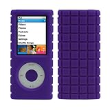 Speck PixelSkin for iPod nano 4G ((Purple))