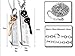 Happy Jewelry Matching Set Couple Pendant Necklace Love Style with a Gift Box and a Nice Gift (A Pair)