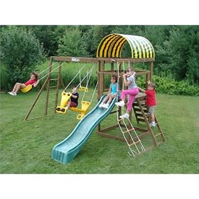 Playtime Avenger Series Swing Set by Playtime Swingset