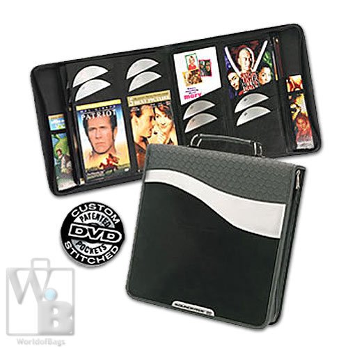 SoundKase SKD120BK 120-disc DVD organizer