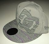 DC Shoes New Era Gray Cursor Fitted Hat Cap (7 1/4)