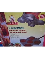 Cookinex 5 Mini Burger in Five Minutes by Cookinex