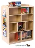 Guidecraft Double-Sided Bookcase