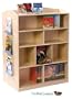 Guidecraft Double-Sided Bookcase