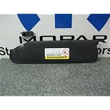 2004-2006 JEEP WRANGLER PASSENGER SIDE SUN VISOR BLACK MOPAR OEM by Mopar