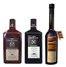 Olive and Gourmet Organic EVOO Elite Pack- Award Winning Organic Cold Pressed Extra Virgin Olive Oil, 2012-2013 Harvest, Pack of 3 Glass Bottles