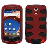 Samsung Epic Titanium Red Fishbone Design Protector Case