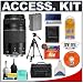 Accessory Kit for Canon Rebel XT XTi Digital SLR Camera with Canon EF 75-300mm f/4-5.6 III Lens + Transcend 4GB CF Memory Card + Spare NB-2LH Battery for Canon + High Speed USB 2.0 CompactFlash (CF) Card Reader + Deluxe Photo/Video 57 Tripod + Deluxe SLR System Camera Bag/Case