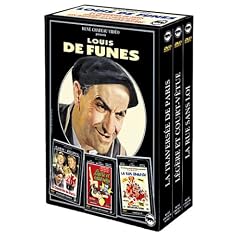 Coffret Louis de Funes 3 DVD : Rue sans loi / L�g�re et court v�tue / La travers�e de Paris