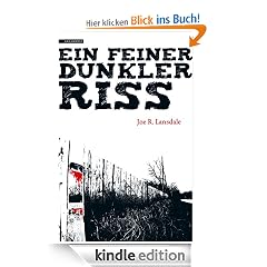 Ein feiner dunkler Riss