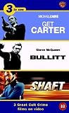 Review Warner Home Video  / Cult Crime - Get Carter, Bullitt, Shaft - Video Triple Pack [1971]