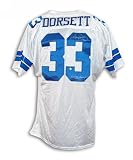 Tony Dorsett Dallas Cowboys Autographed White Throwback Jersey Inscribed SBXII Champs Amazon.com