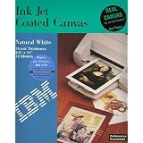 Buy 20 Sheets IBM 8-1 2 x 11 Blank White Inkjet Coated Canvas  by IBM