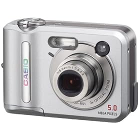 Casio QV-R51 5MP Digital Camera with 3x Optical Zoom by Casio