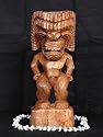 KU TIKI - 12" MONKEY POD WOOD - BISHOP MUSEUM