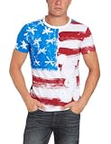 Desigual Herren T-Shirt 27T1D00, Gr. 50 (L), Weiß (1000 Blanco)