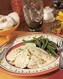 Home Bistro Artichoke Ravioli with Garlic Alfredo Sauce
