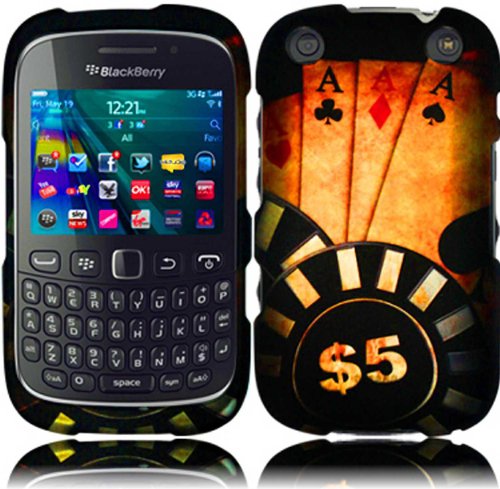 Buy For Blackberry Curve 9310 9320 Hard Design Cover Case Ace Poker