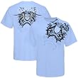 NCAA My U North Carolina Tar Heels (UNC) Carolina Blue Razor Wing T-shirt