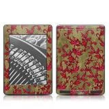 Vintage Scarlet Design Protective Decal Skin Sticker for Amazon Kindle Touch / Touch 3G (6 inch Ink display with Multi-touch)